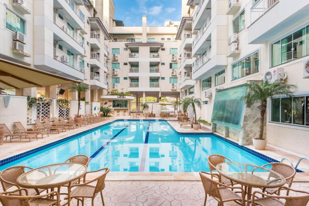 Flat Com Piscina Termica No Bombinhas Summer Beach Kültér fotó